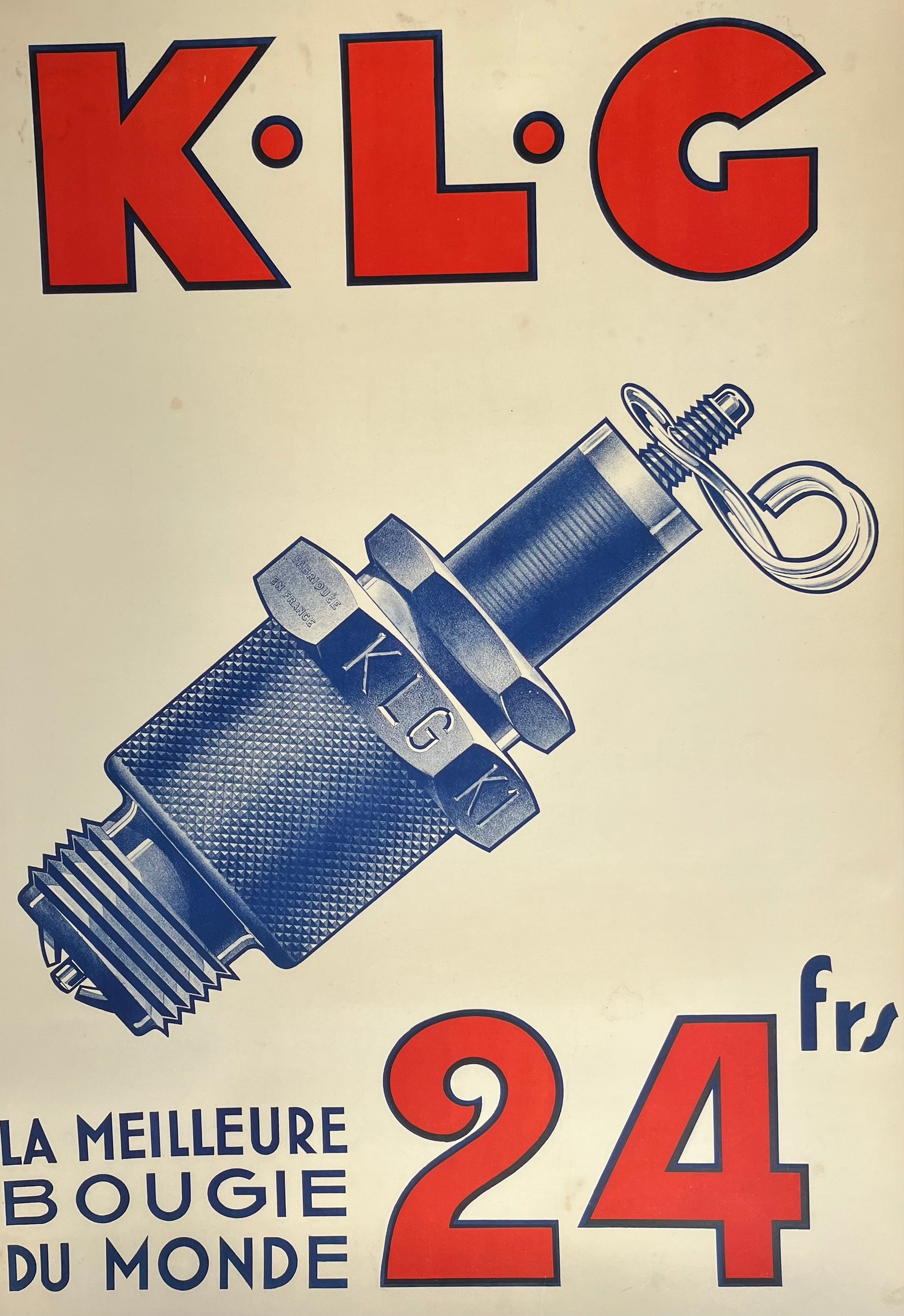 KLG Vintage Poster