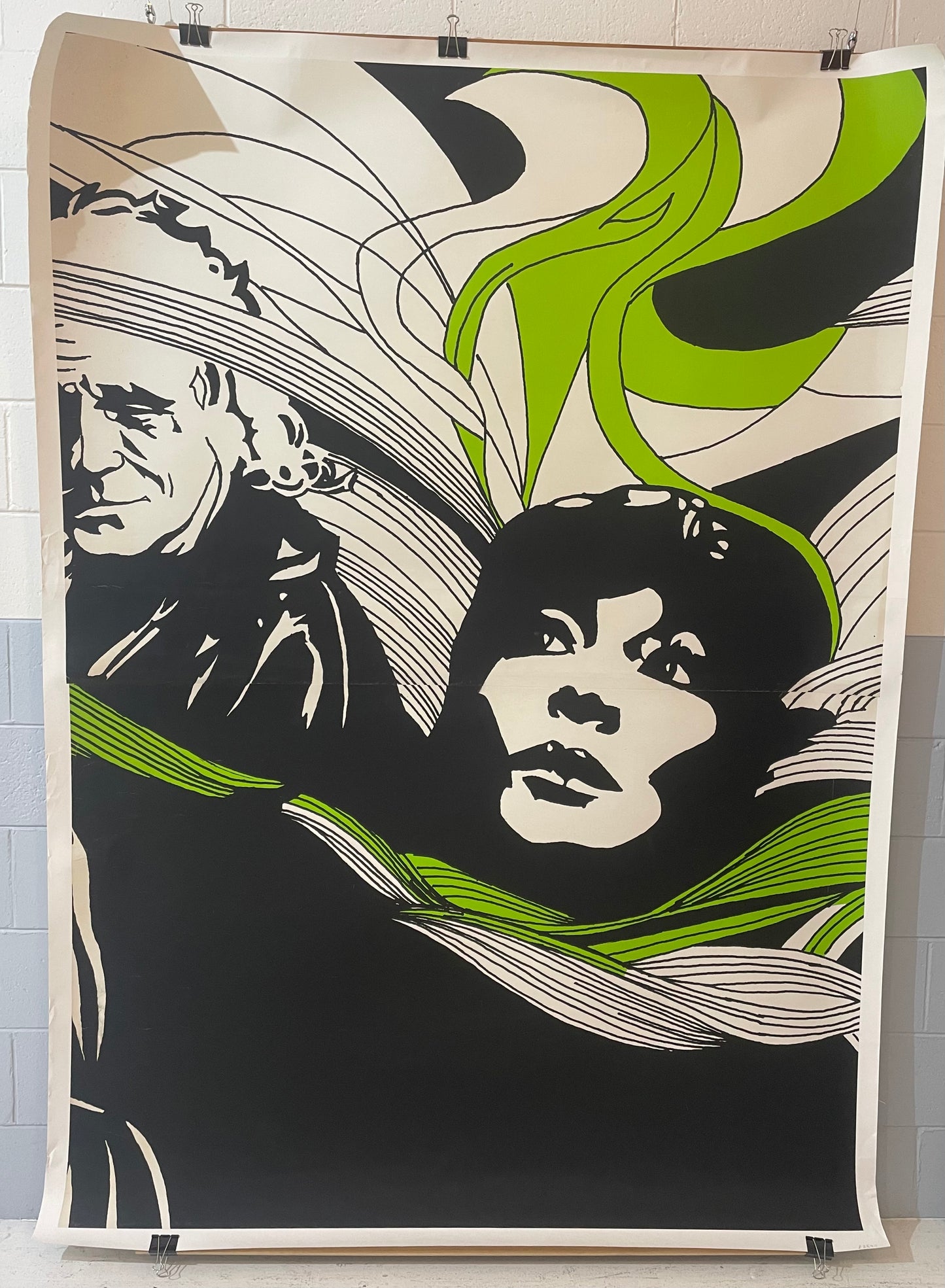 The Revolution 60's Style Vintage Poster
