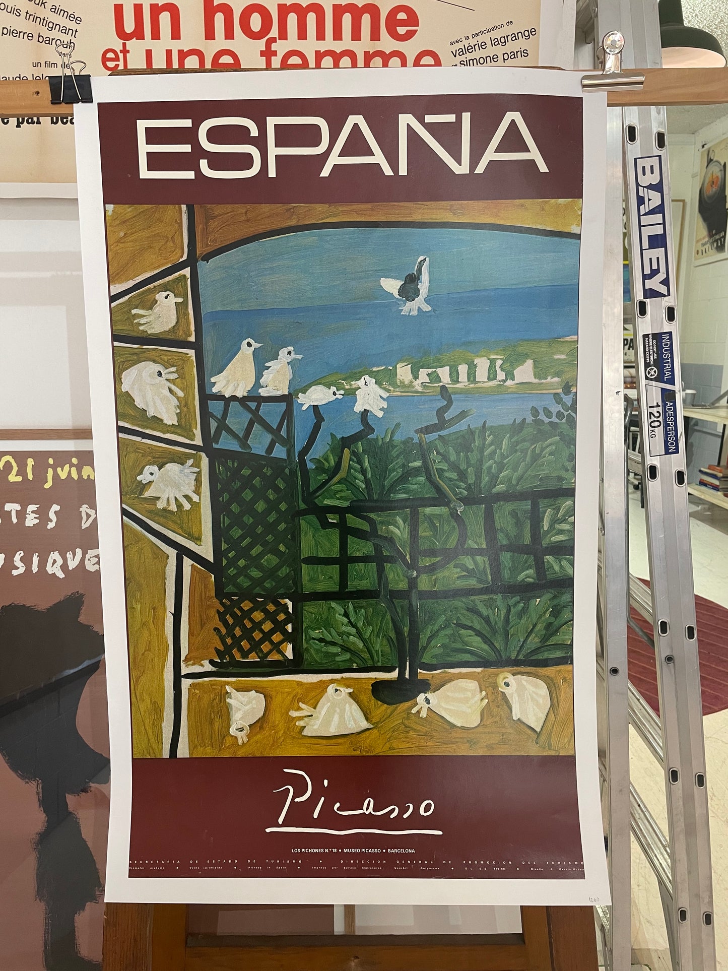 Espana Spanish Vintage Poster by Picasso