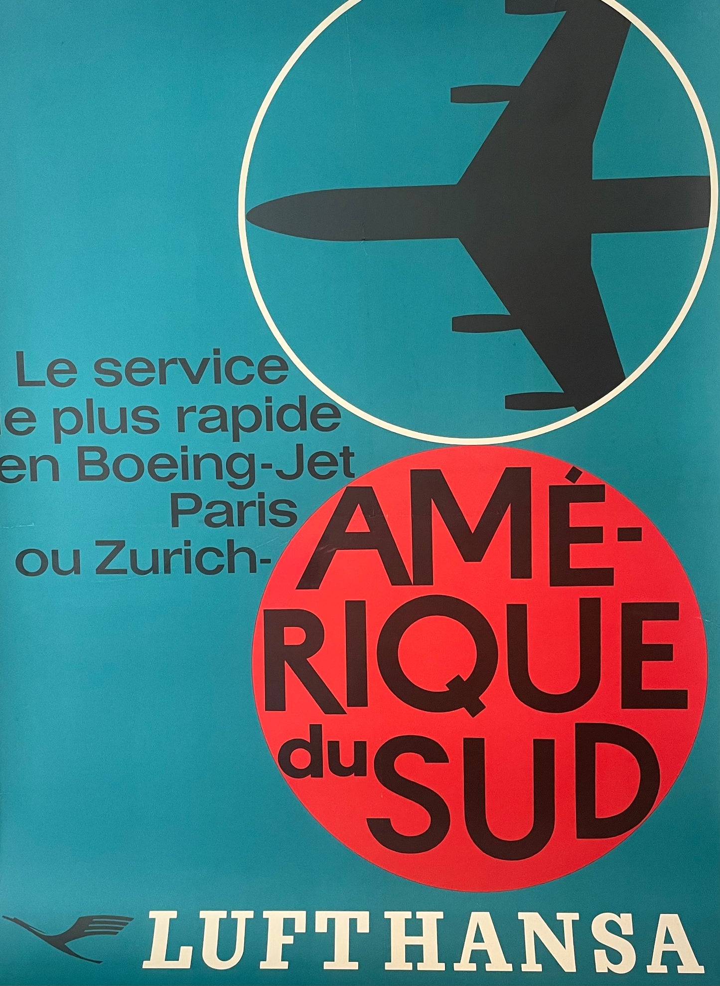Lufthansa Amerique du Sud by Geissler