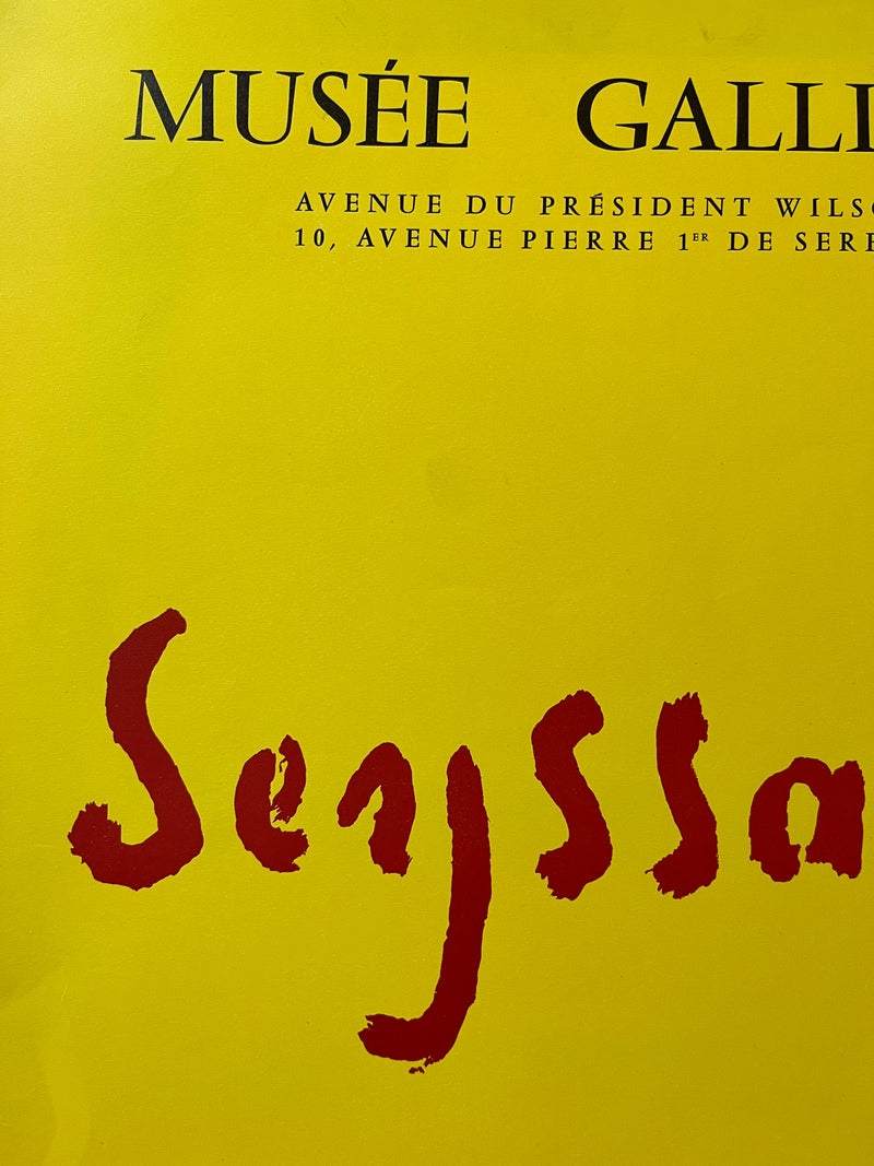 Seyssand Vintage Poster