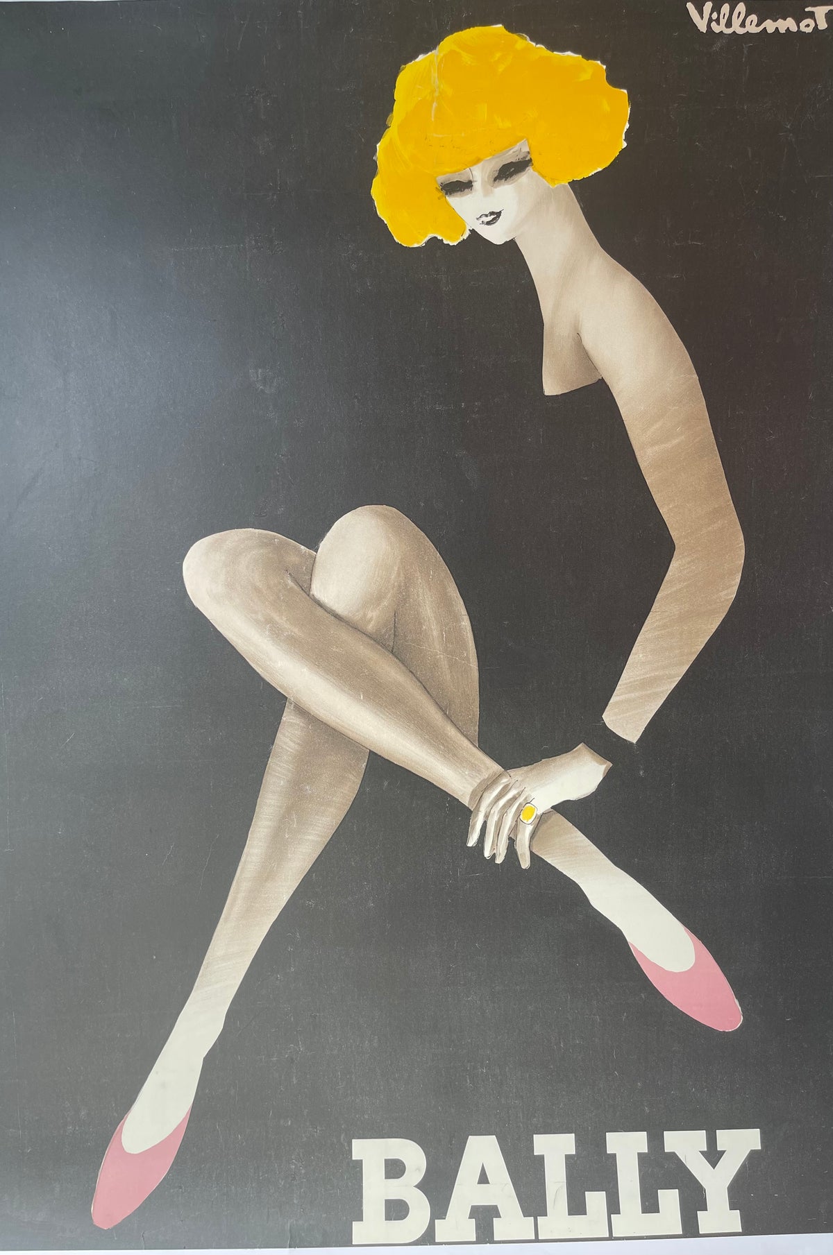 Bally Blonde by Bernard Villemot (Large)