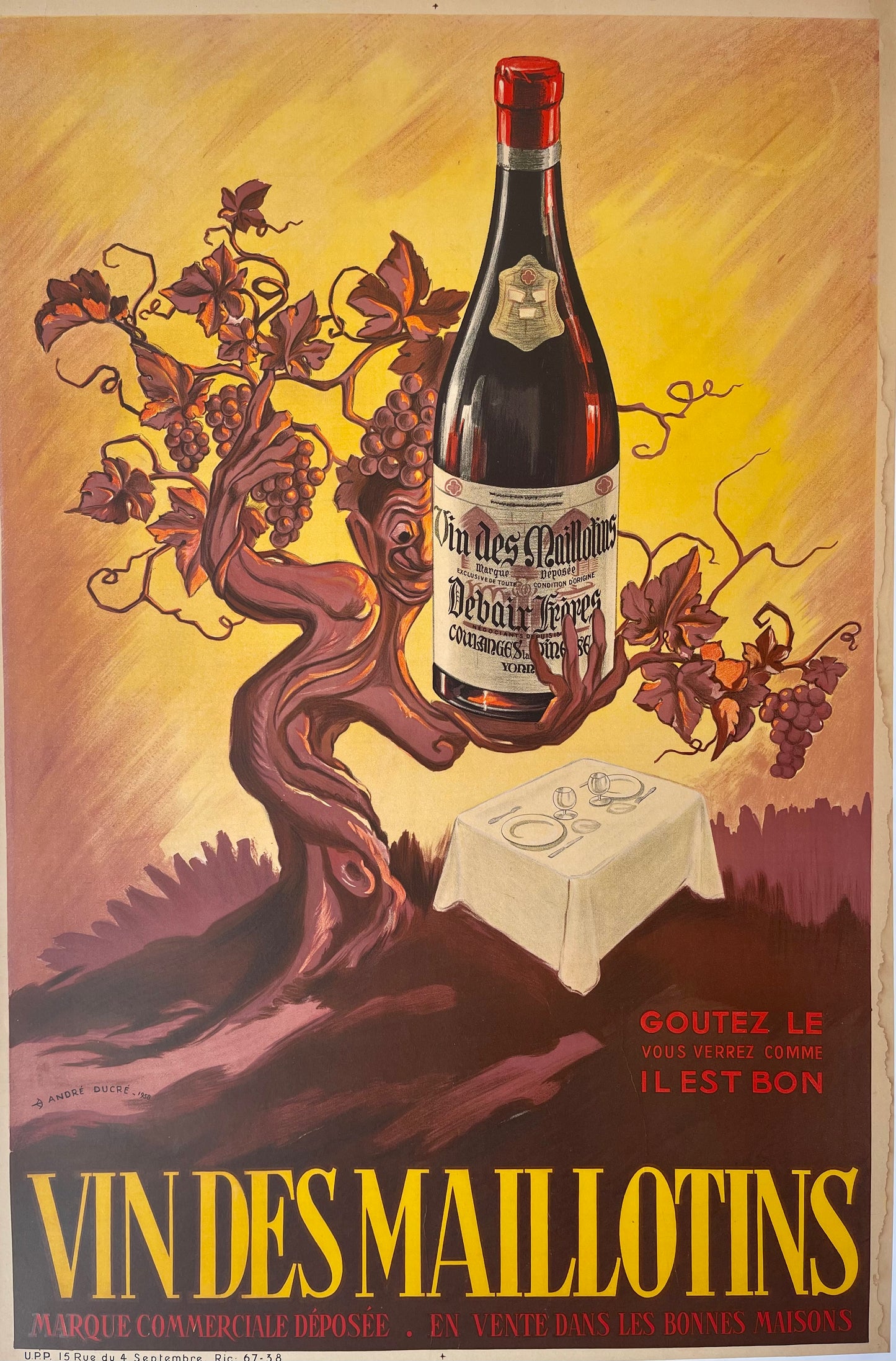 Vin de Maillotins by Andre Ducre