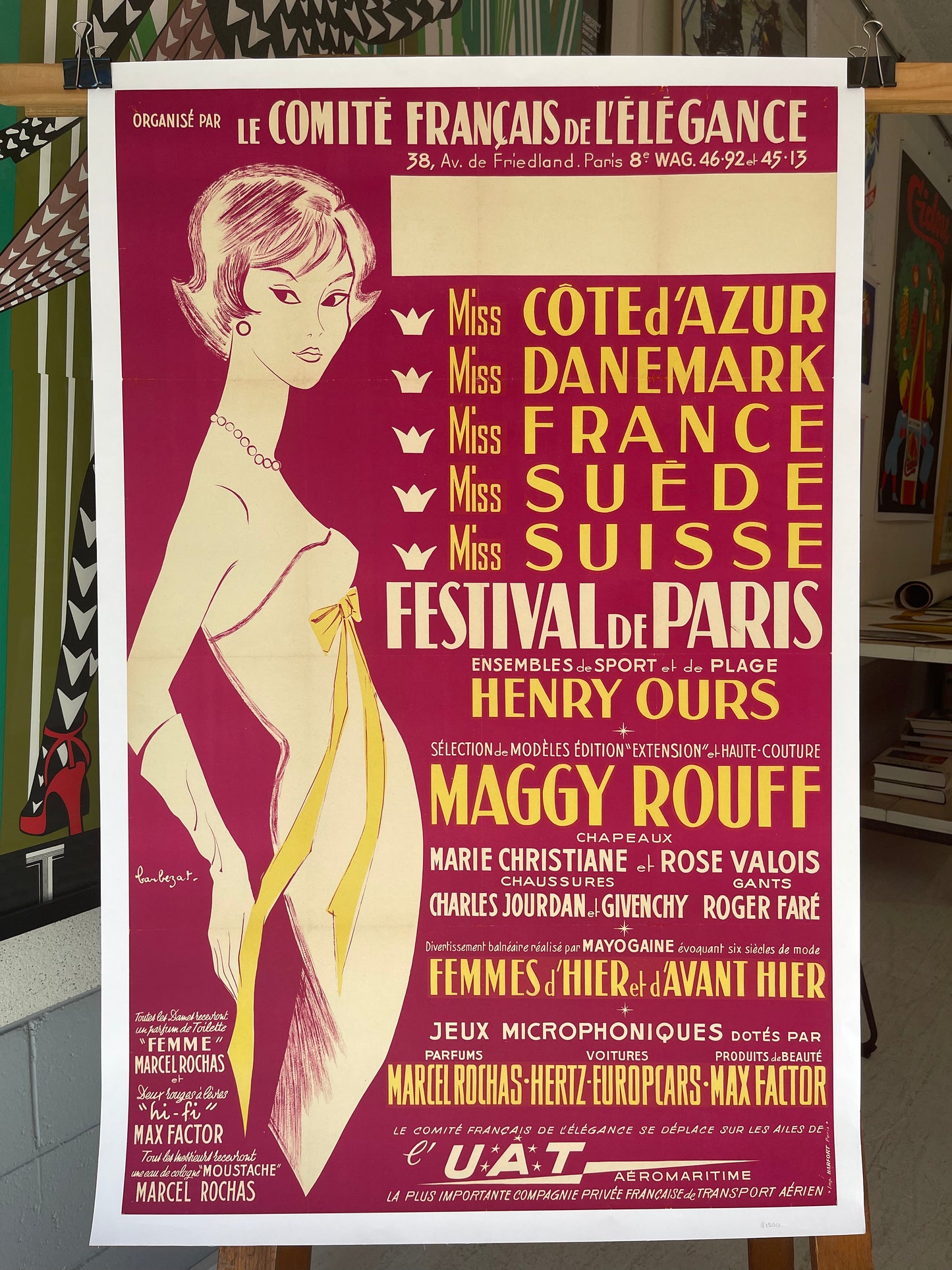 Festival de Paris Beauty Pageant Advert