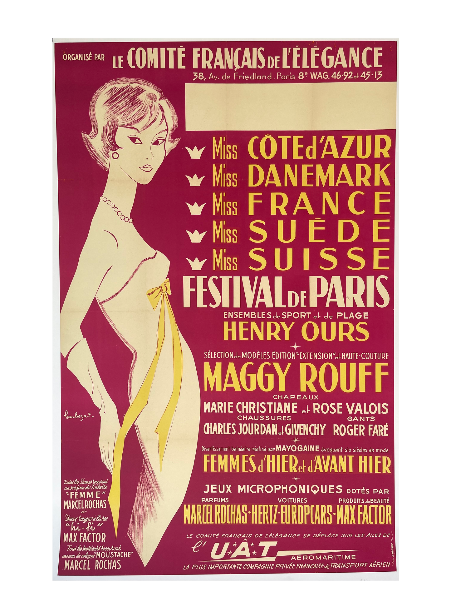 Festival de Paris Beauty Pageant Advert
