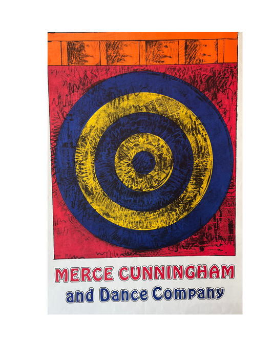 Merce Cunningham Exhibition Poster