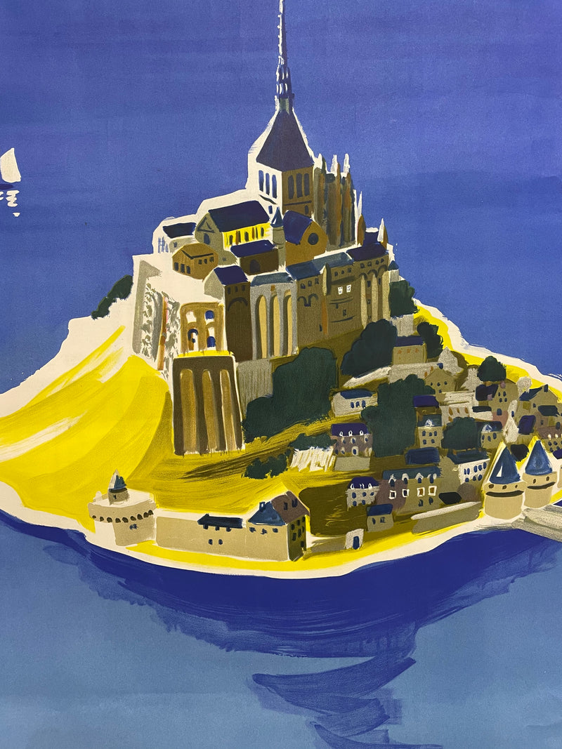 Ile de Saint Michel by Bernard Villemot