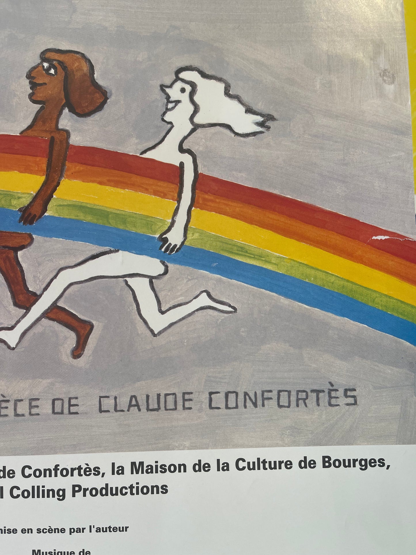 Les Olympiennes Exhibition Poster by Savignac