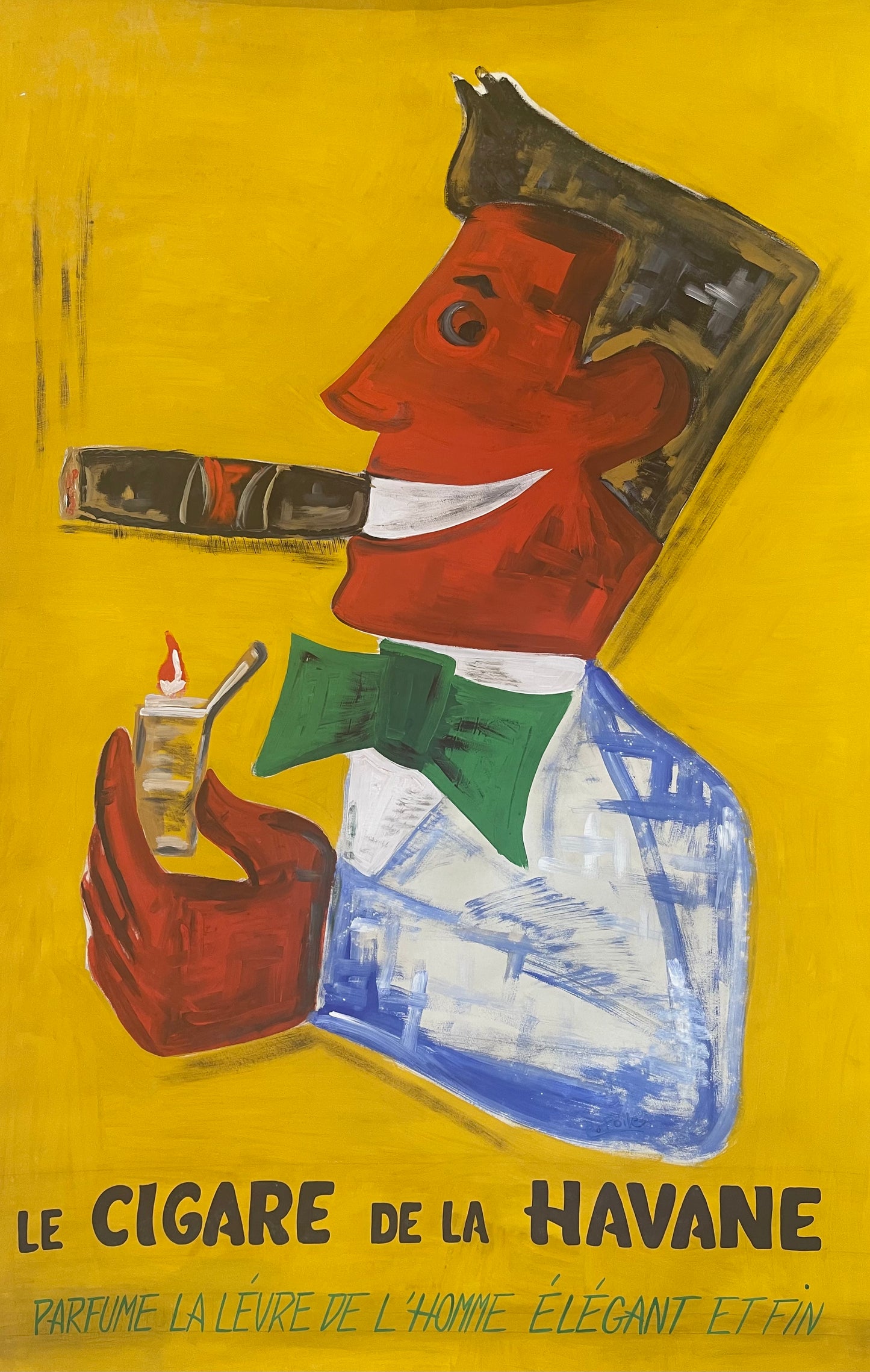Le Cigare de la Havane by E. Poile