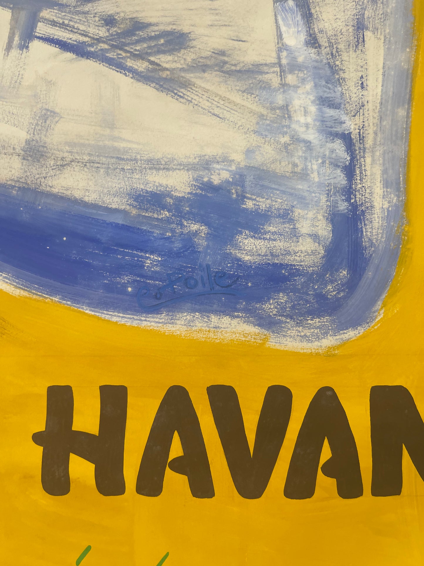 Le Cigare de la Havane by E. Poile