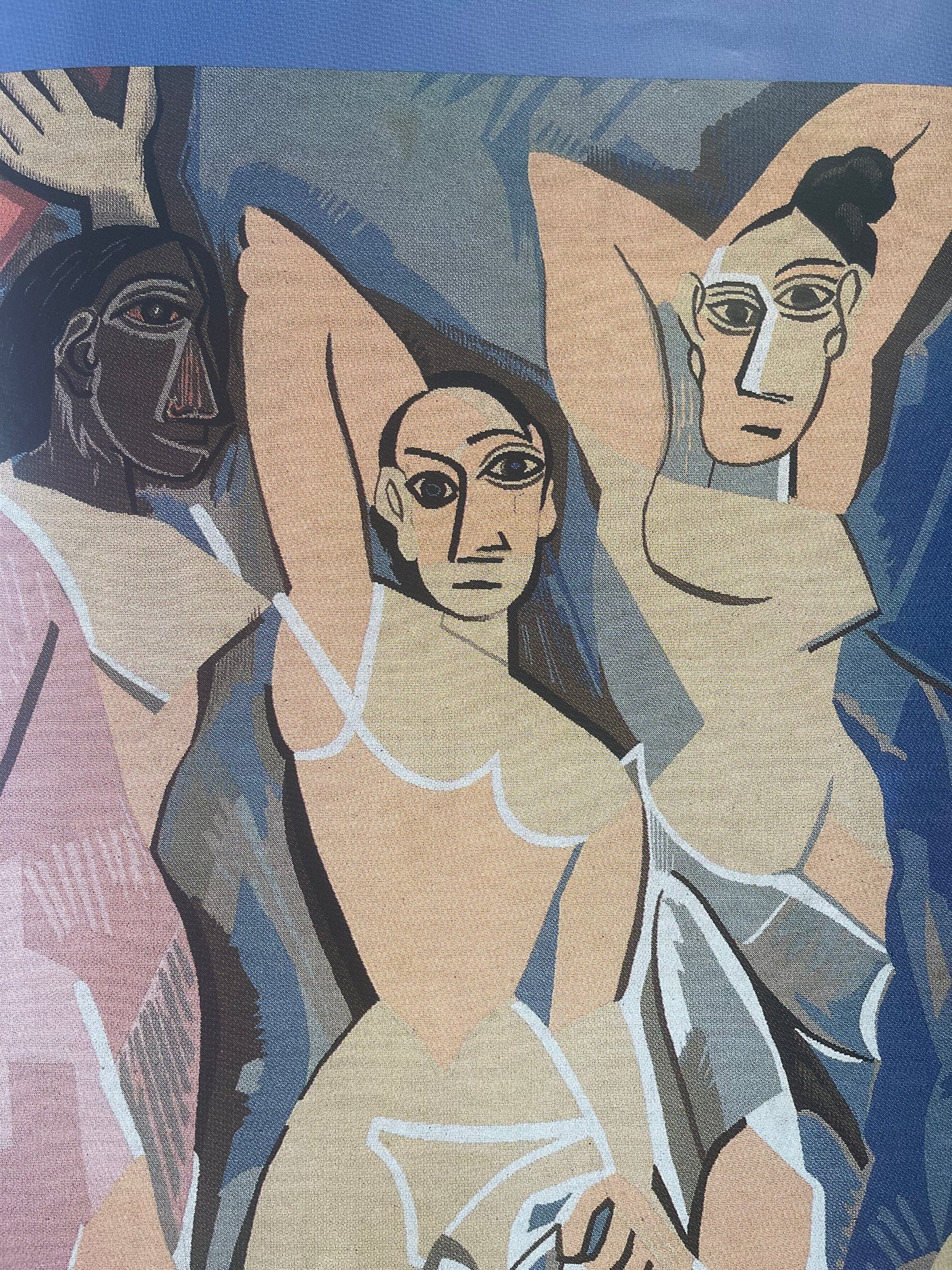 Picasso Exhibition Poster feat. 'Les Demoiselles d'Avignon'