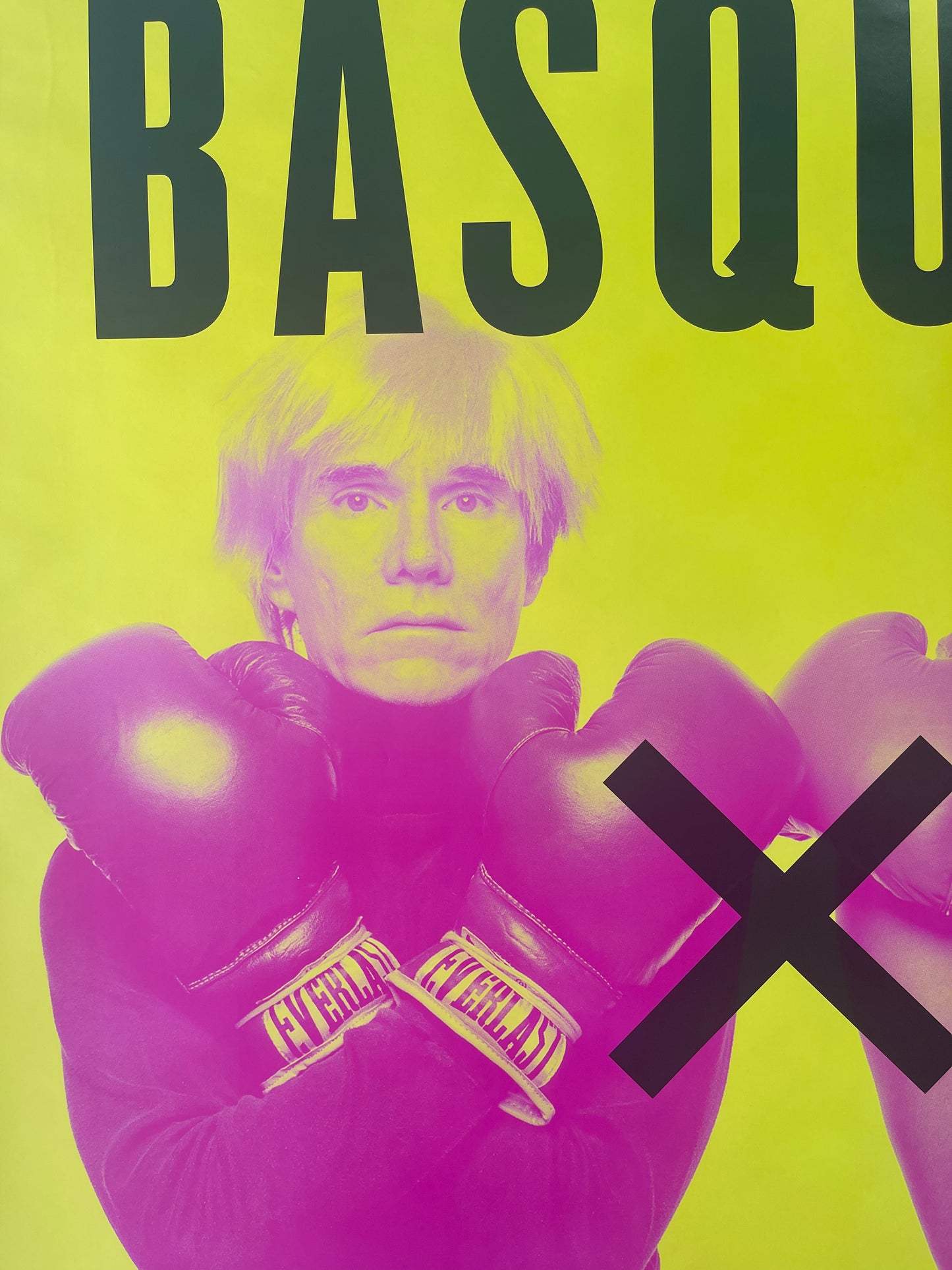 Basquiat x Warhol Exhibition Poster