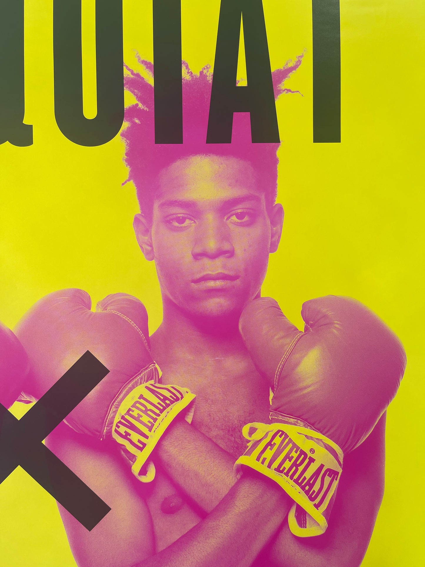 Basquiat x Warhol Exhibition Poster
