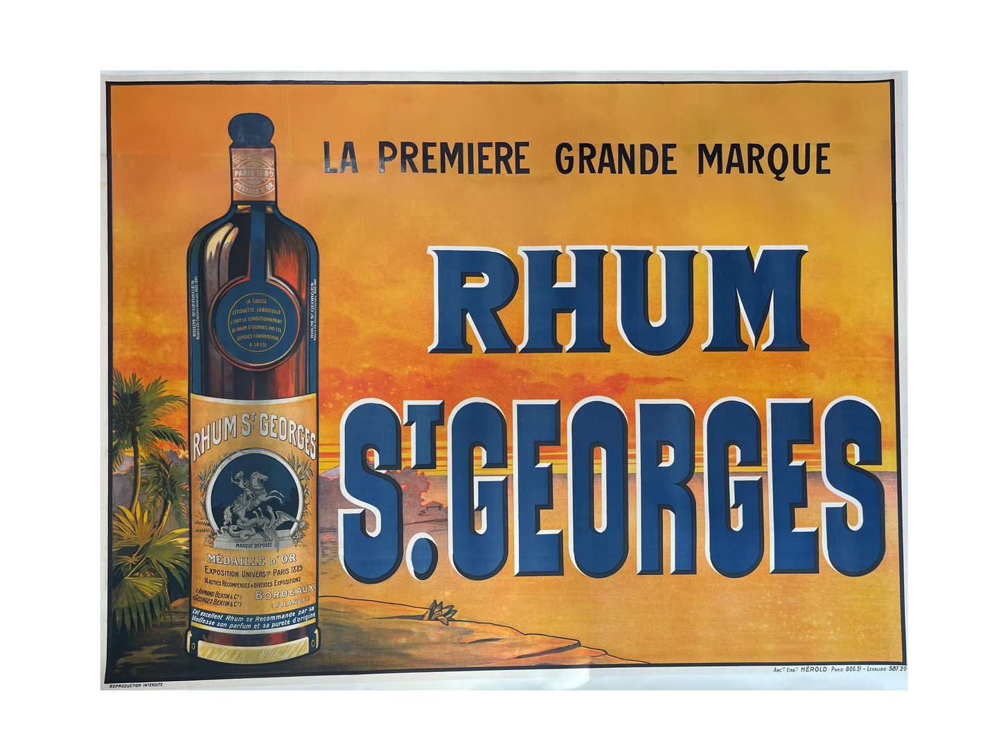 St. Georges Rhum Advertisement