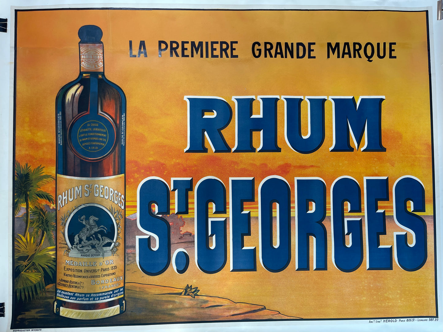 St. Georges Rhum Advertisement