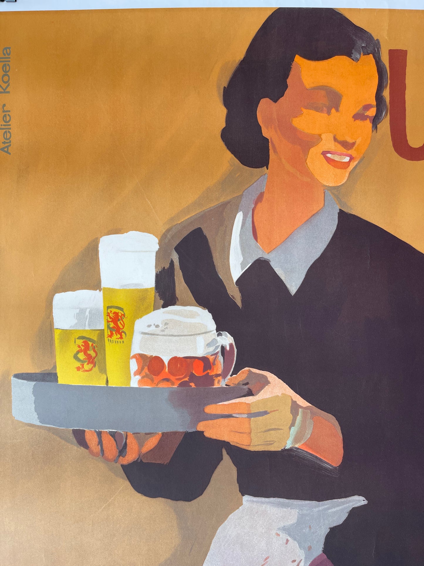 Urania Zurich Restaurant Poster