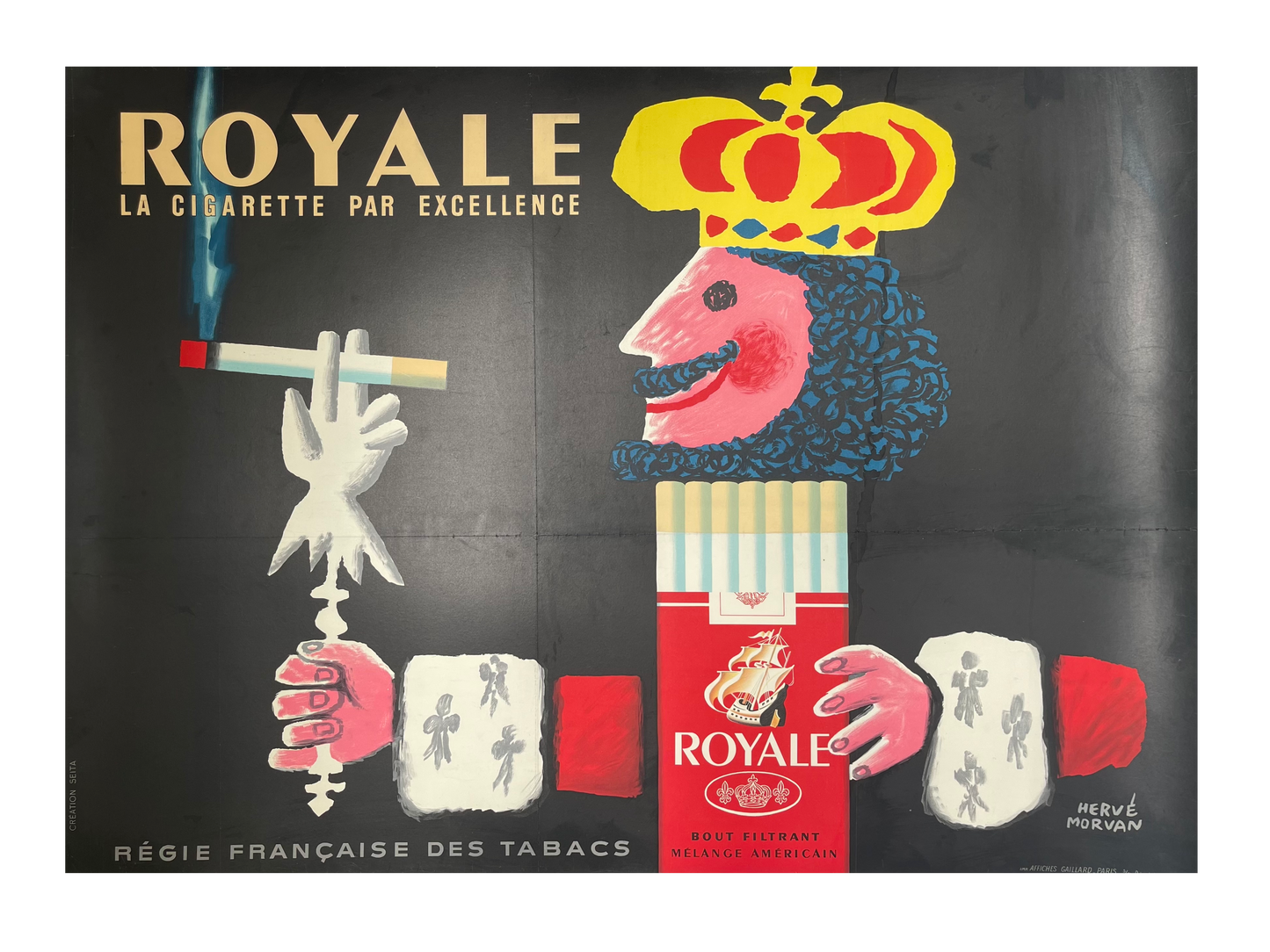 Royale Cigarette Advertisement by Herve Morvan