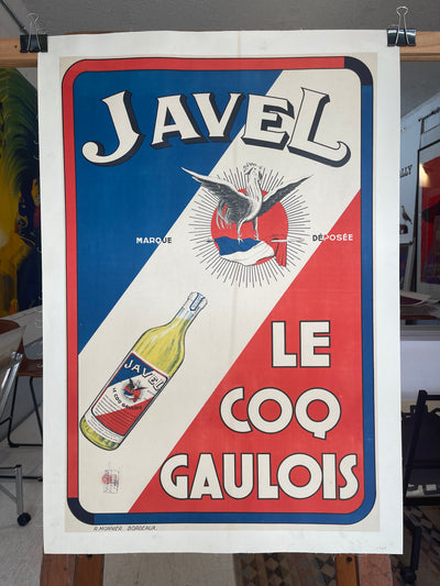 Javel – Le Coq Gaulois by Jean Carlu