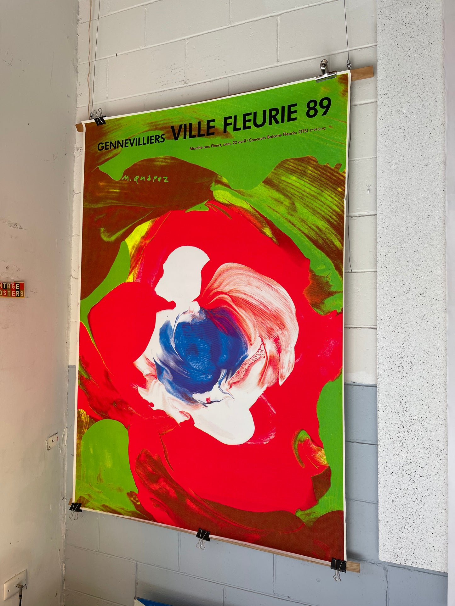 Gennevilliers Ville Fleurie "89 by Quarez