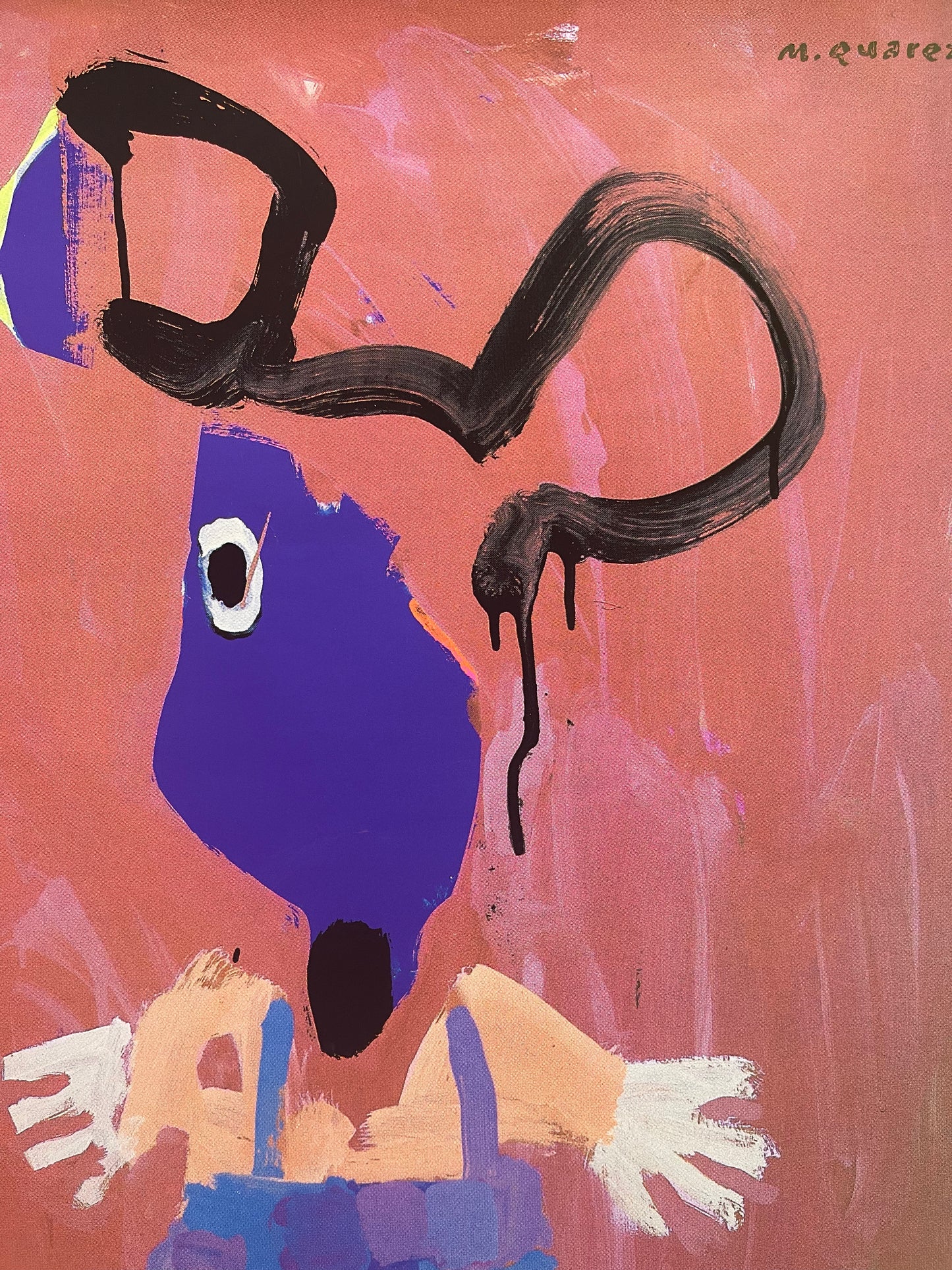 Manuel Joseph "Heroes" Exhibition Poster by Quarez