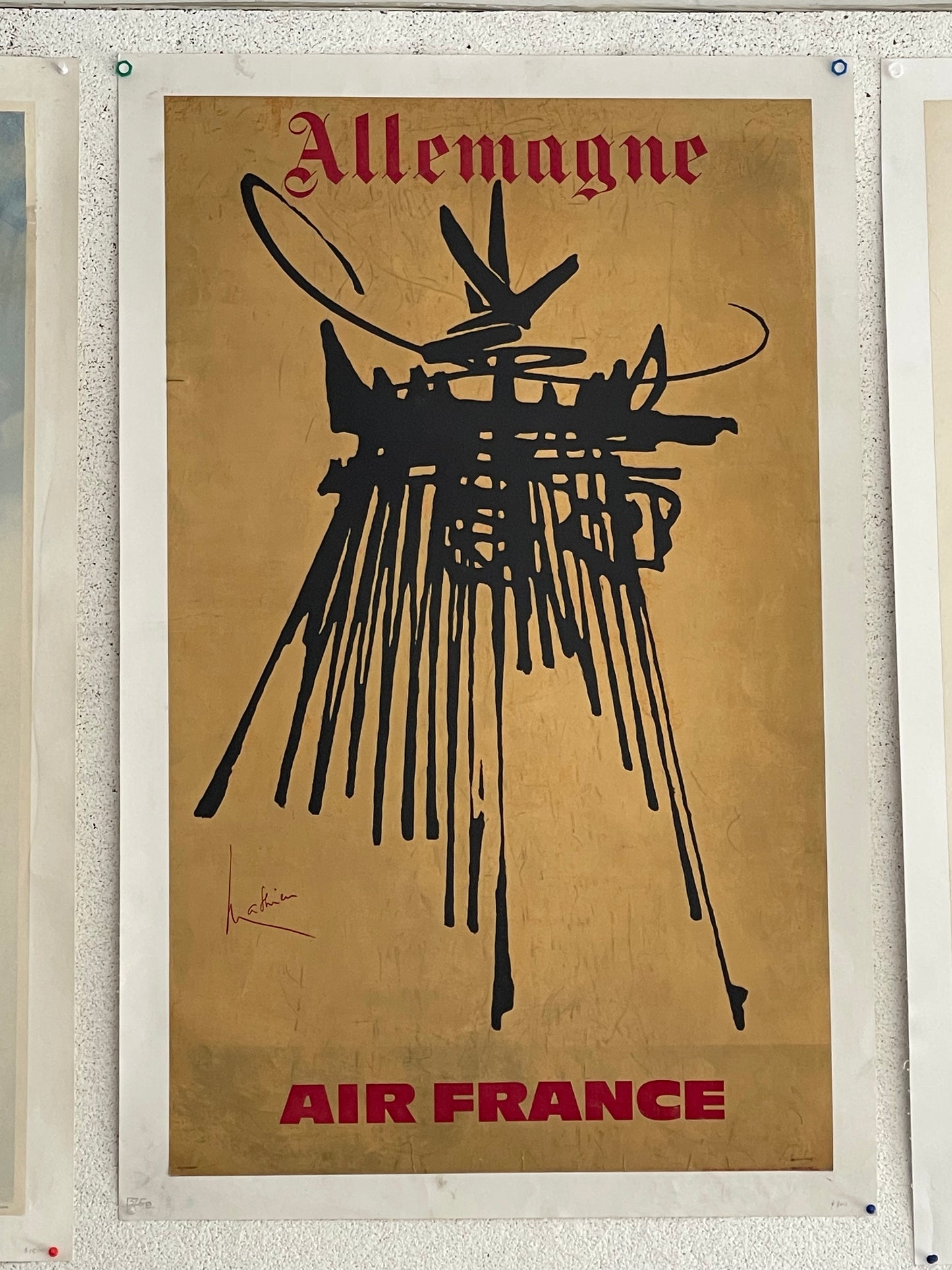 Allemagne Air France by Georges Matthieu