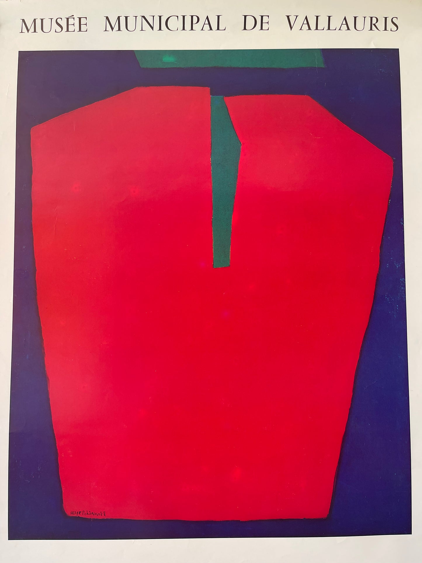 Serge Poliakoff Exhibition Poster