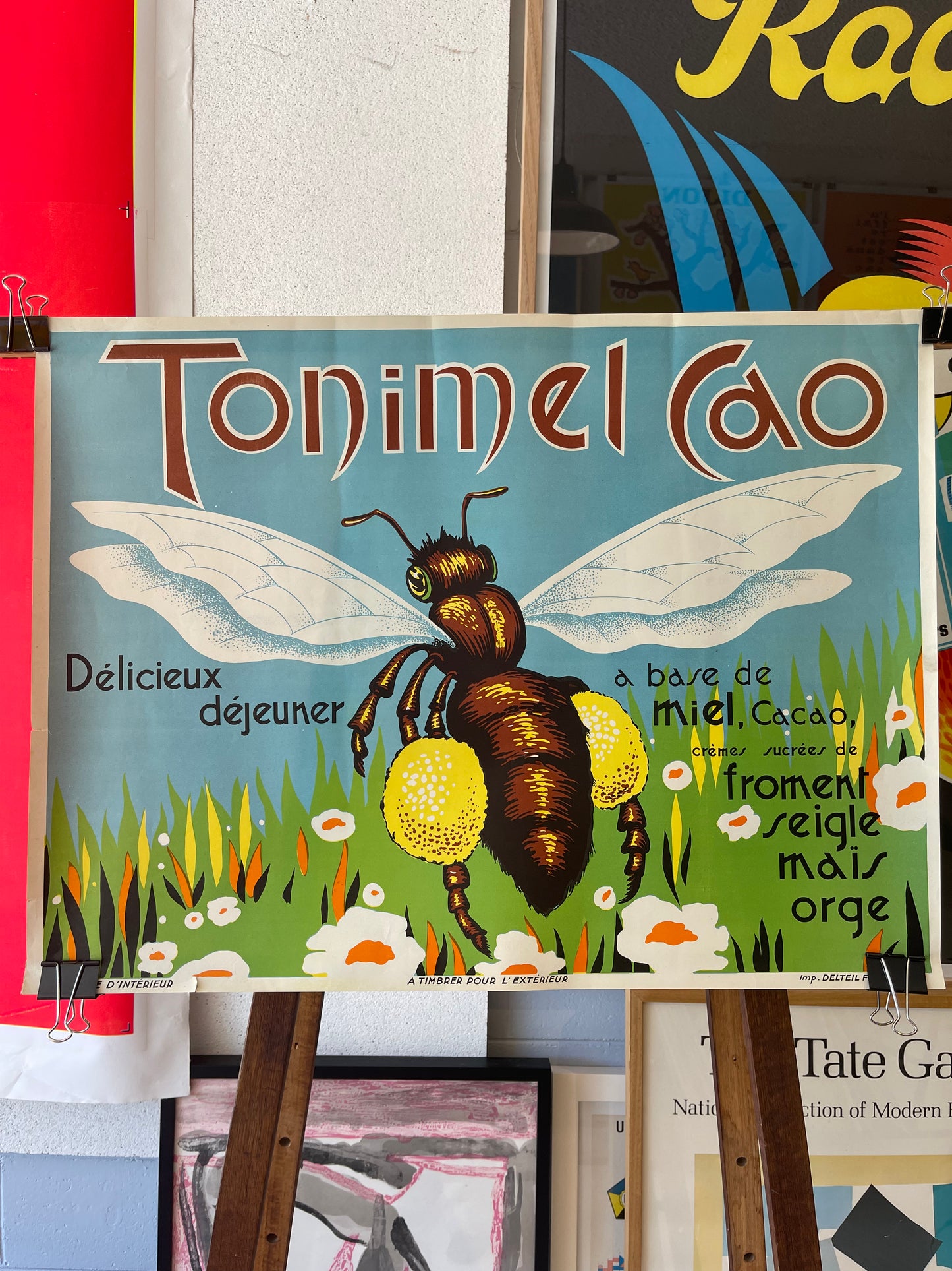 Tonimel Cao Vintage Poster