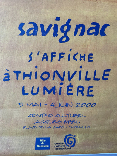 Savignac S'Affiche a'Thionville Lumiere
