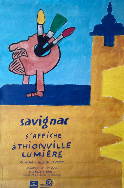 S'Affiche a'Thionville Lumiere by Raymond Savignac