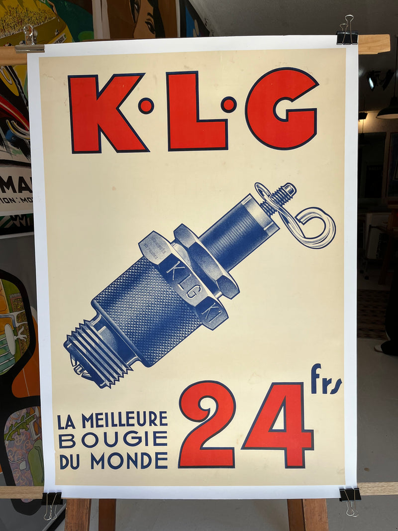 KLG Vintage Poster