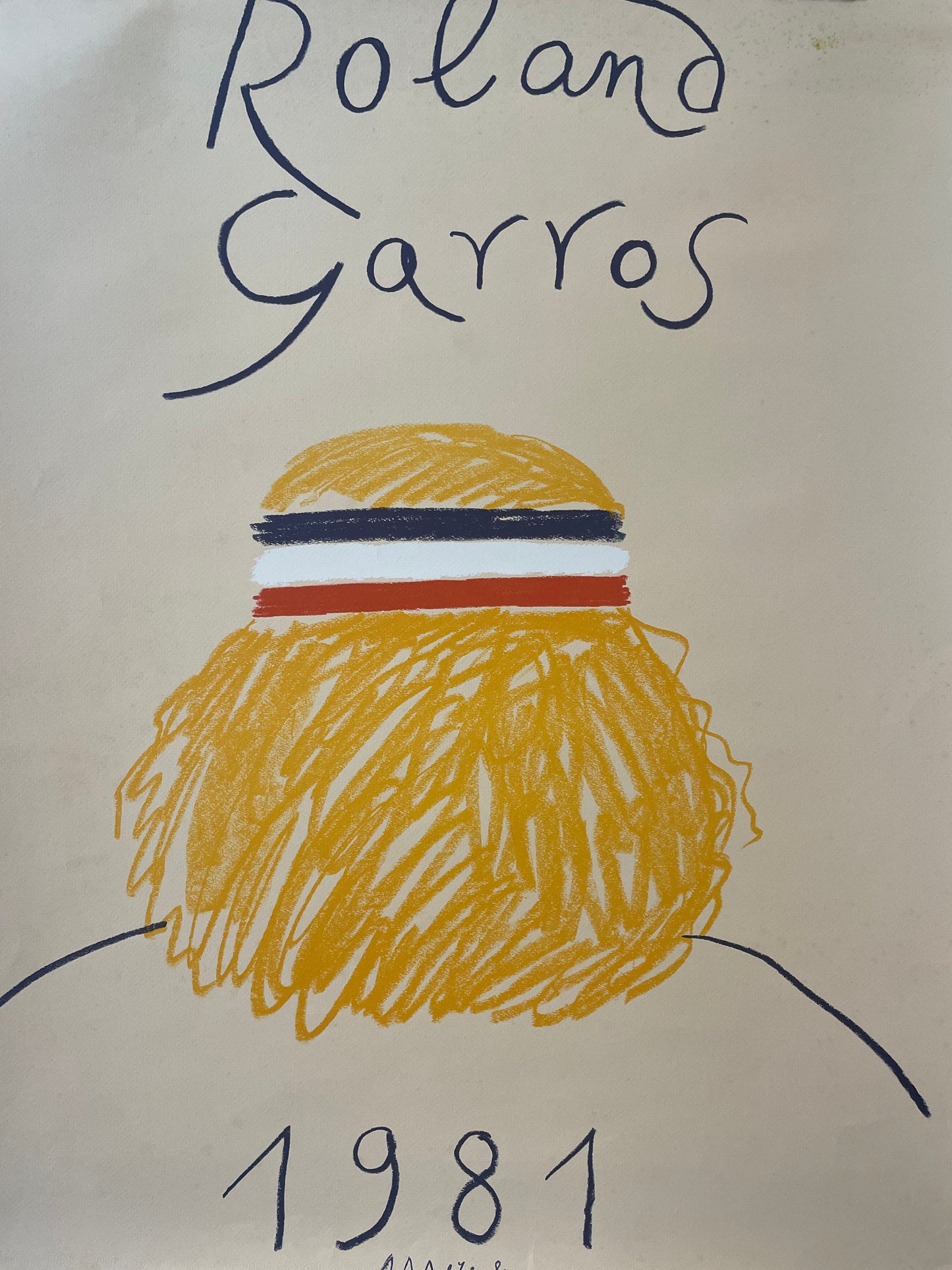 Roland Garros Tennis Open 1981 by Arroyo