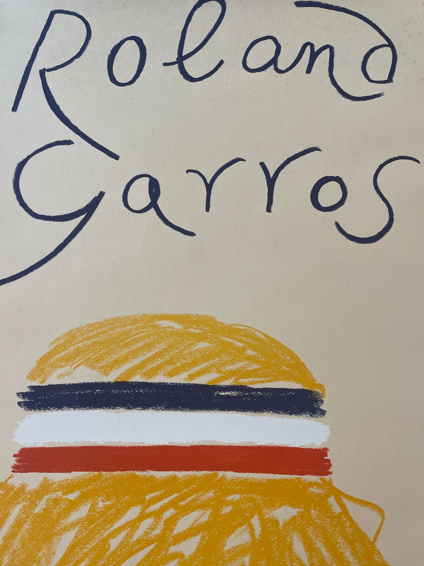 Roland Garros Tennis Open 1981 by Arroyo