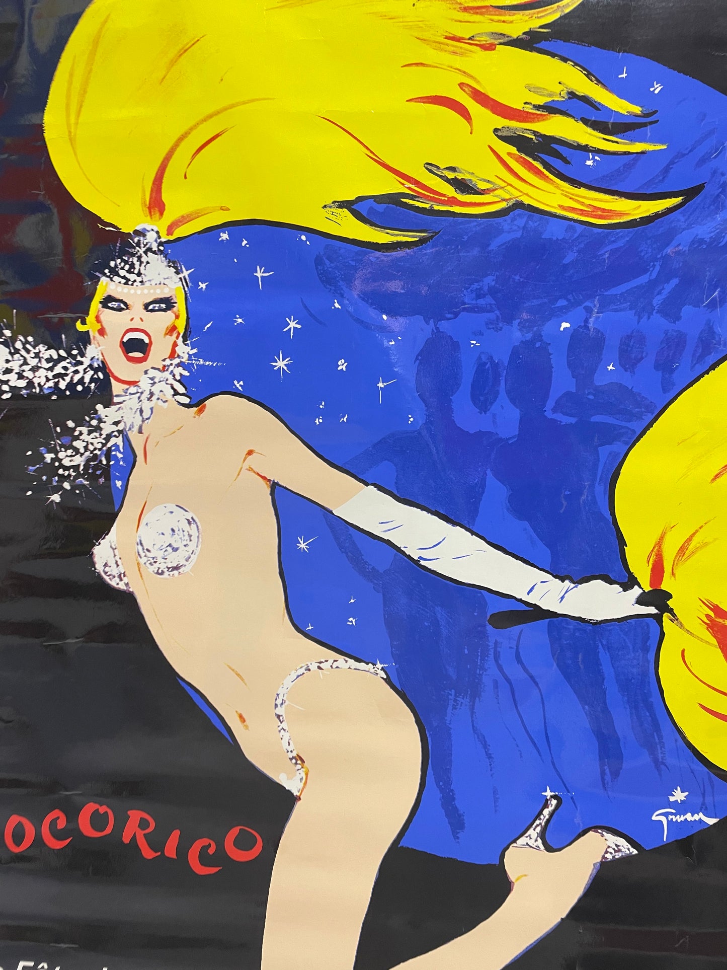 Lido Paris Vintage Poster by Gruau