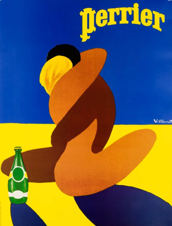 Perrier Embrace by Villemot
