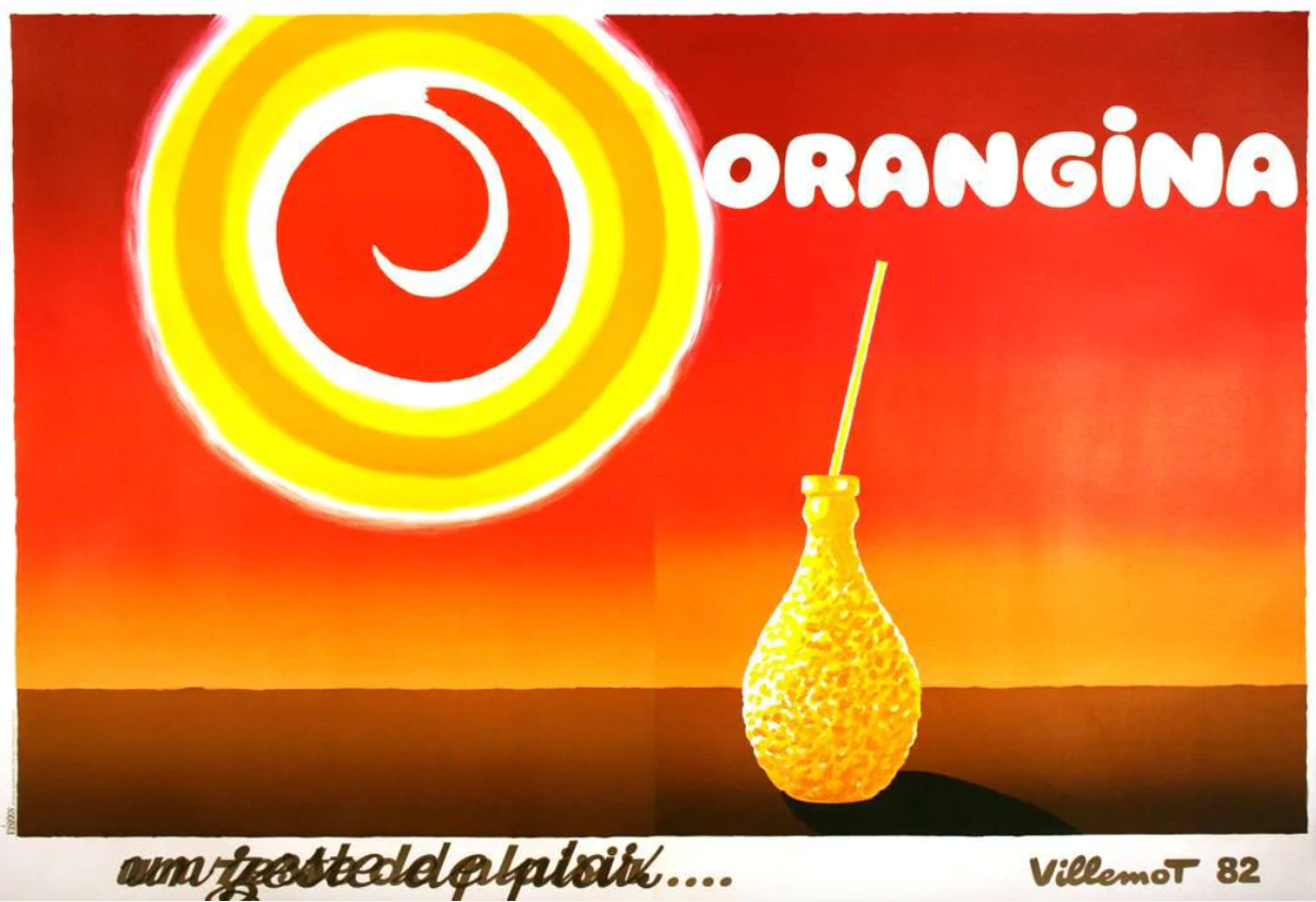 Orangina by Villemot