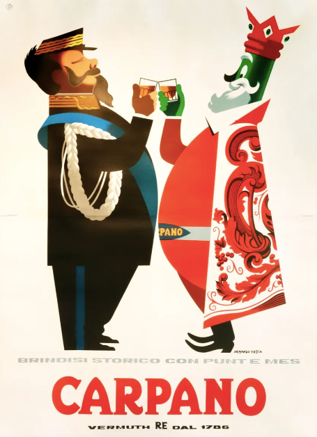 Carpano Italian Liquor Poster