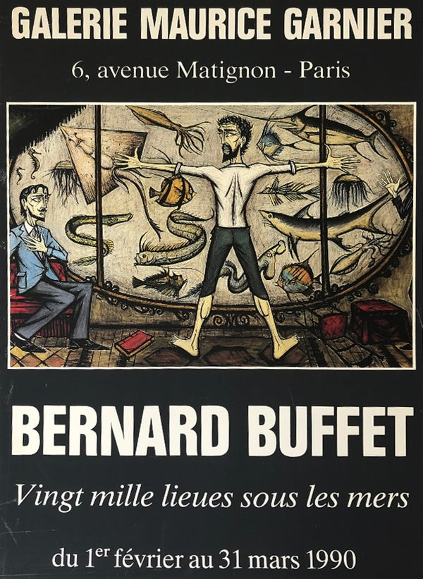 Bernard Buffet Galerie Maurice Garnier - Original Poster - Vintage