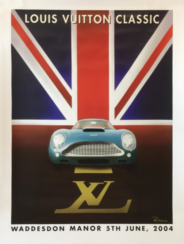 Louis Vuitton Classic, Waddesdon Manor by Razzia - Vintage Posters
