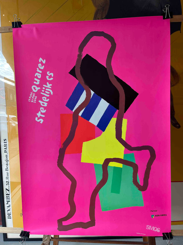 Quarez: Stedelijk (Museum Amsterdam) - Vintage Posters
