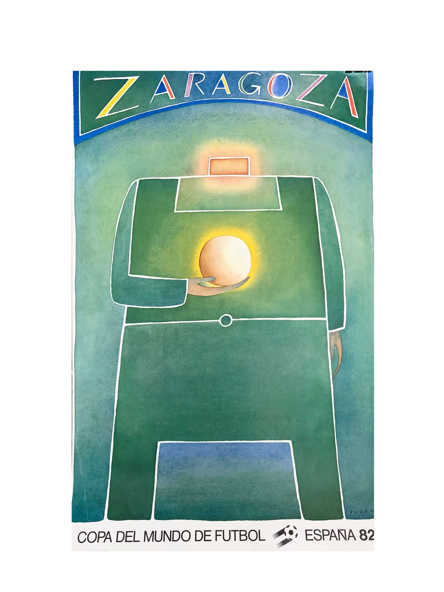 "Zaragoza" Spanish World Cup "82