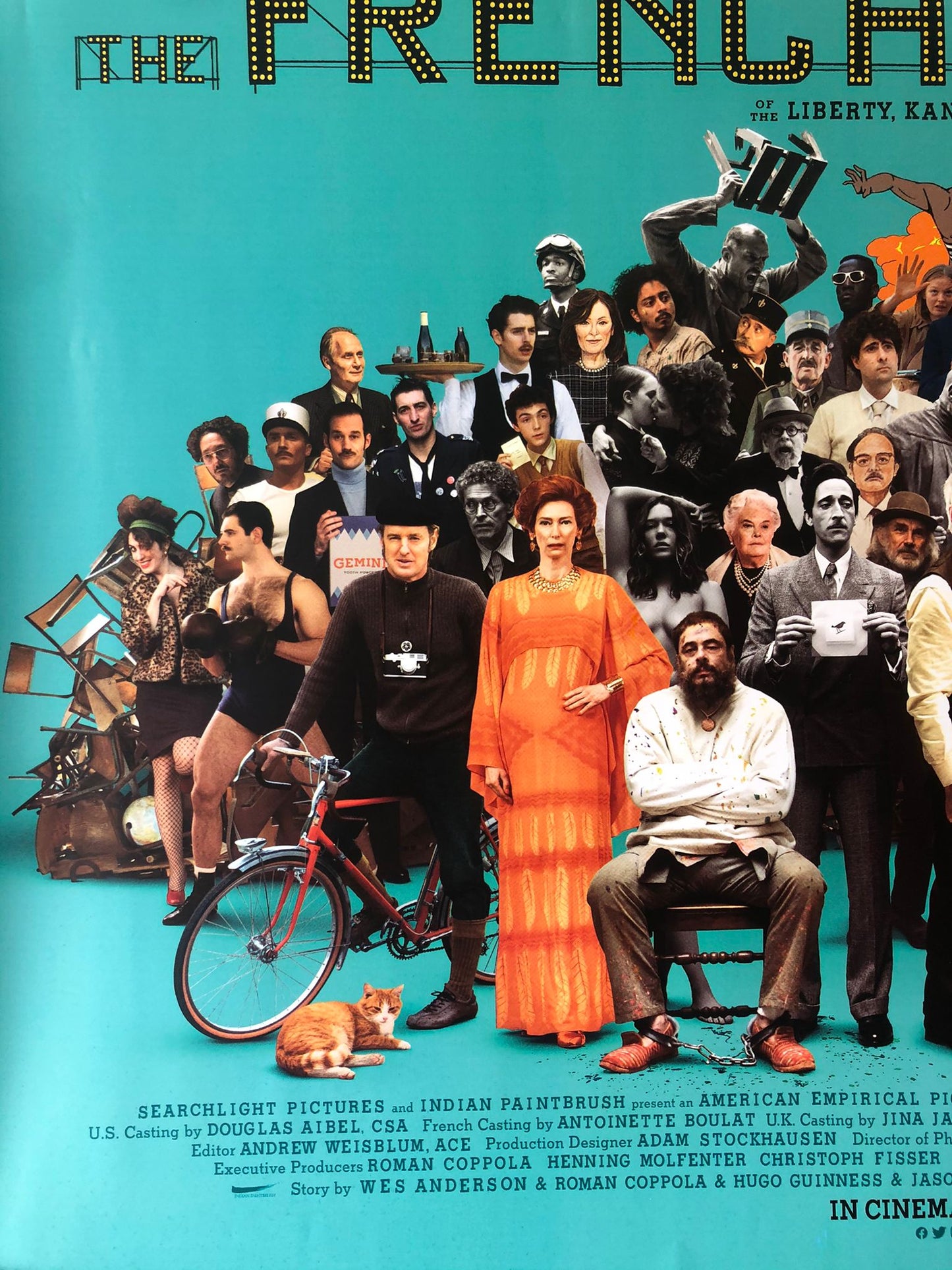 French Dispatch Original Film Poster