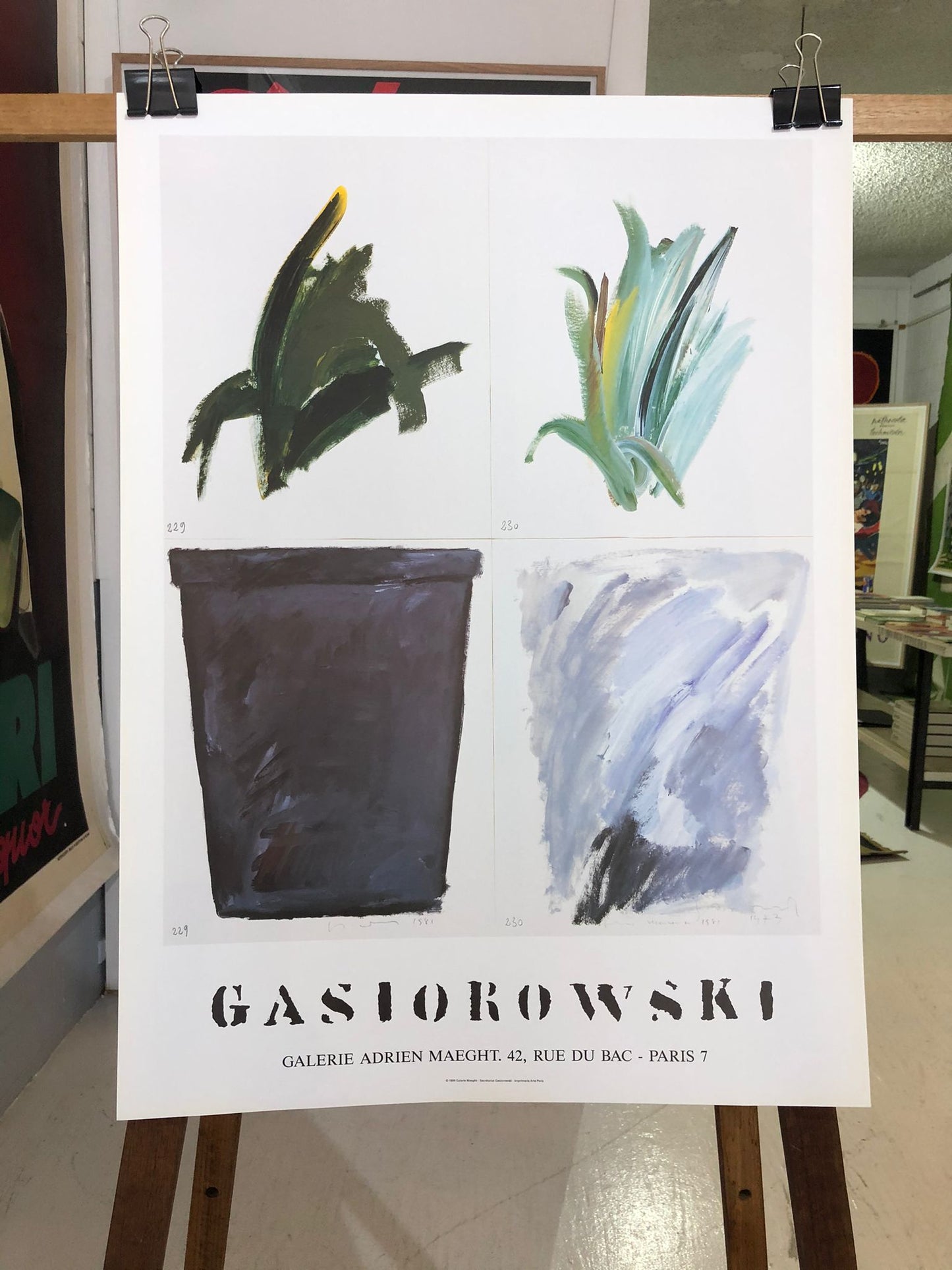 Gasiorowski Exhibition Poster