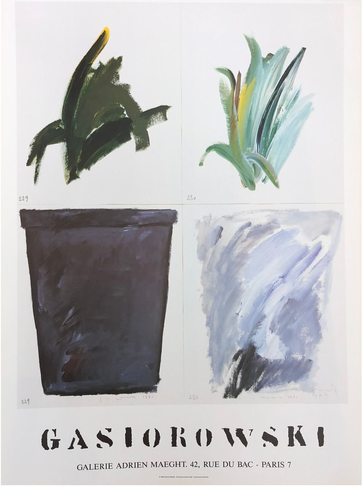 Gasiorowski Exhibition Poster