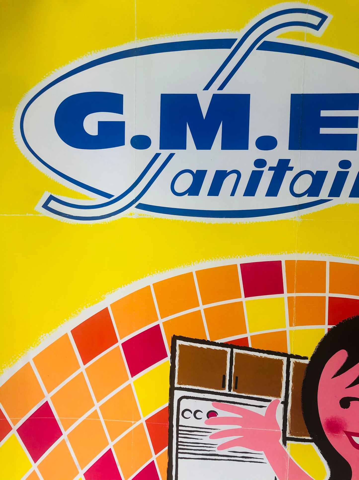 G.M.E Sanitaire Cleaning Product Advertisement by Raoul