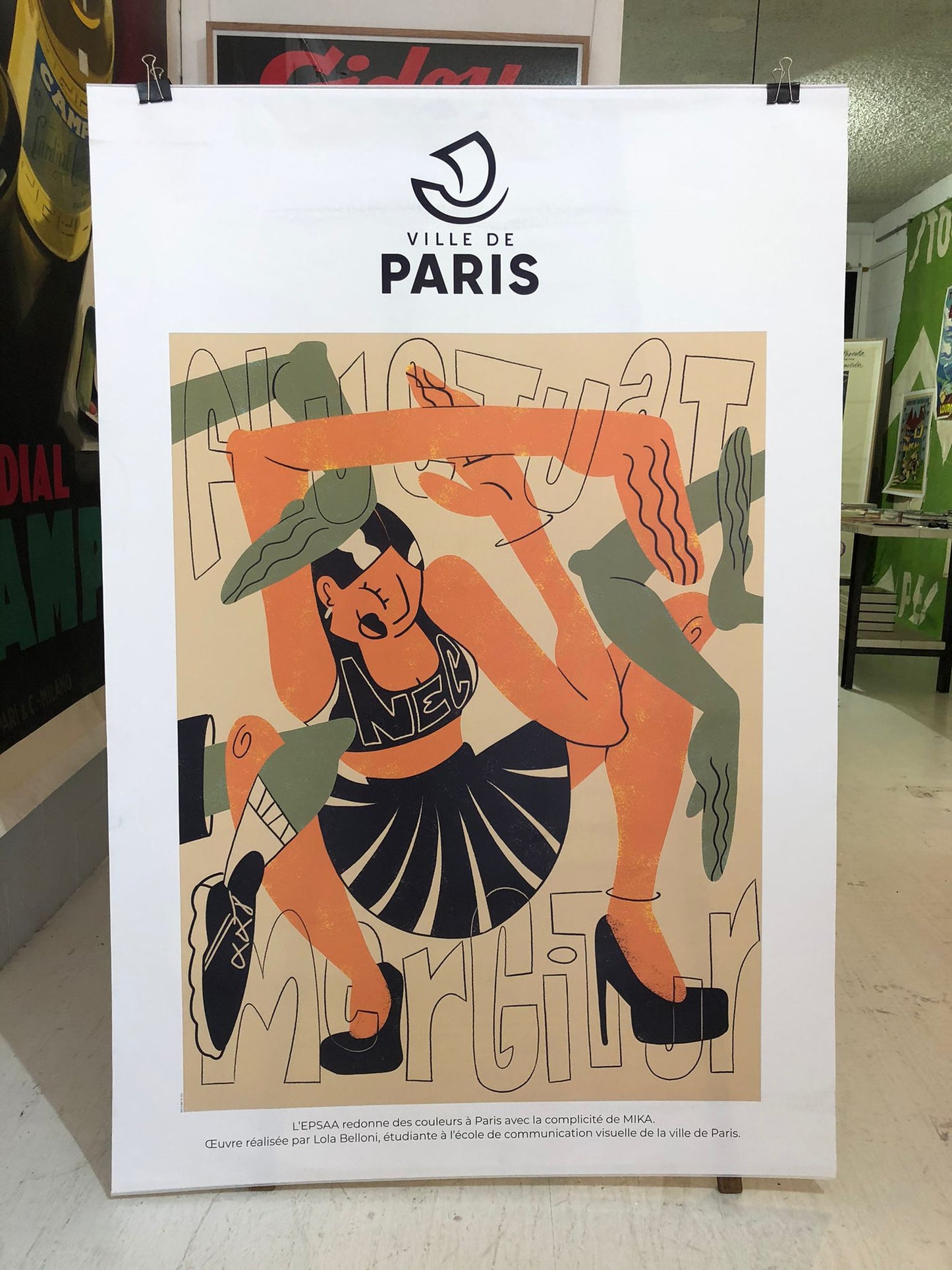 Ville de Paris Poster by MIKA