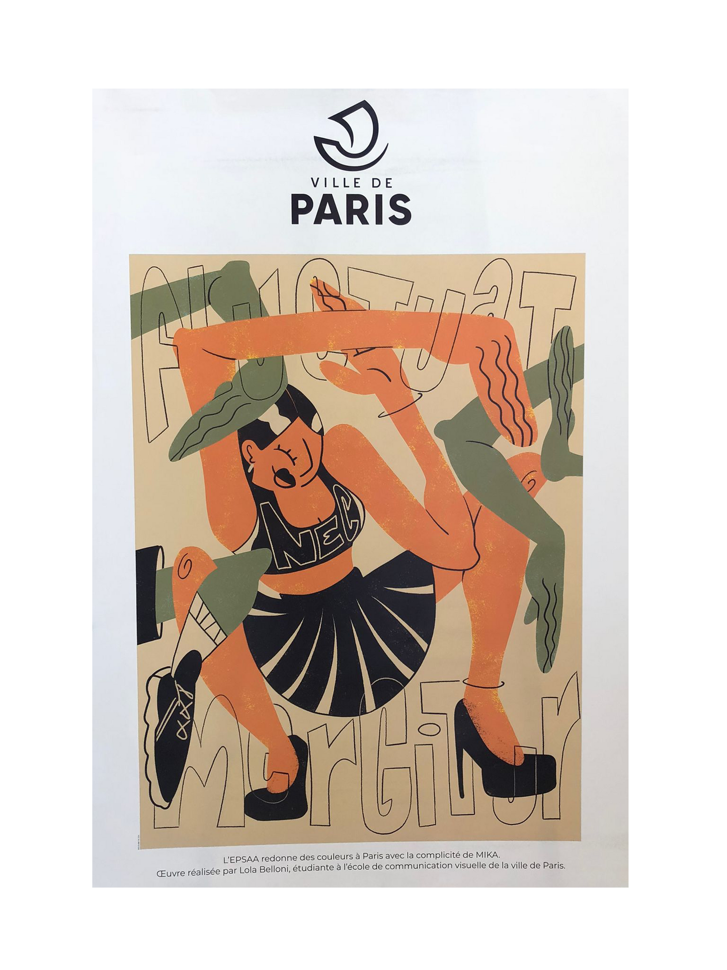 Ville de Paris Poster by MIKA
