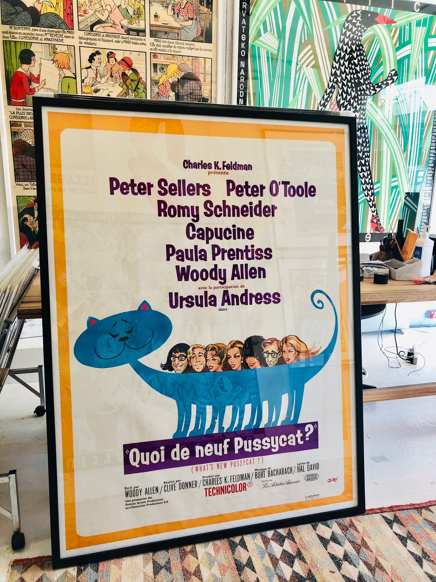 'What's New Pussycat?' Original Film Poster