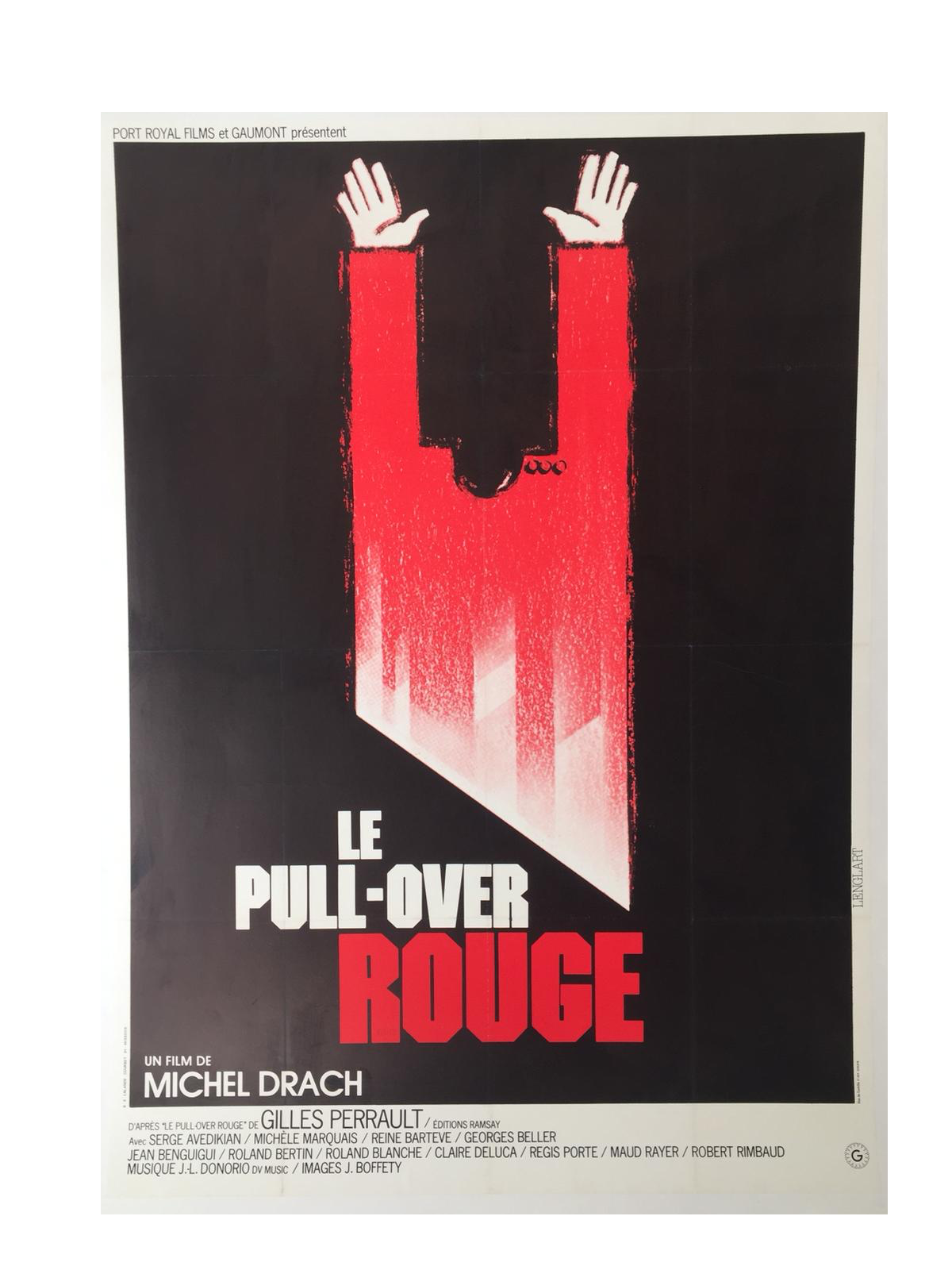 Le Pull-Over Rouge original movie poster