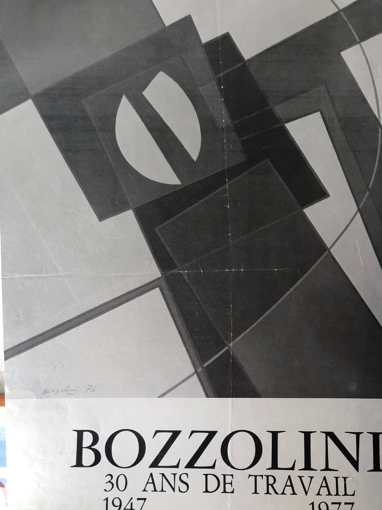 Bozzolini Exhibition Poster