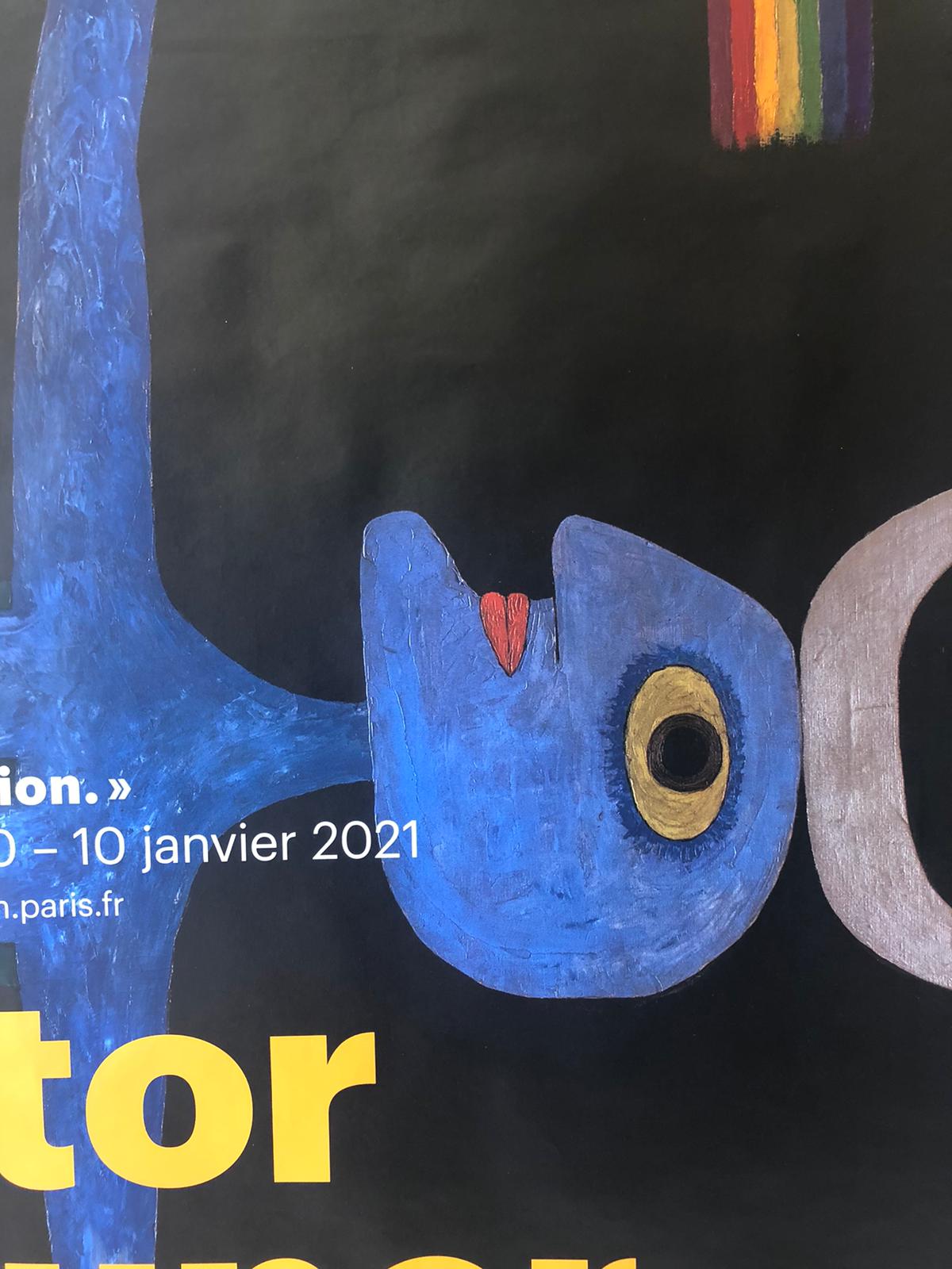 Victor Brauner original exhibition poster